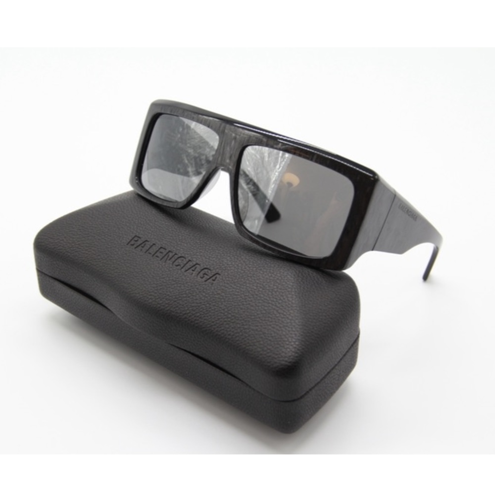 NEW BB0002S 003 UNISEX SHIELD SUNGLASSES BALENCIAGA BB0002S GREY - Picture 3 of 10